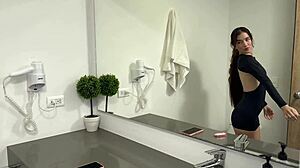 Colombian big ass teen slut rides best friend's stepdad monster