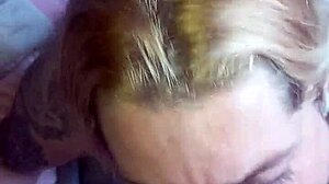 her deepthroat slurps black cock till cum floods my mouth perfectly