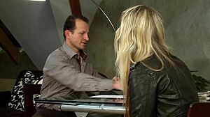 Christina's Deepthroat Skills Shine on Monster Cock Pink Pussy Tastes Sweet