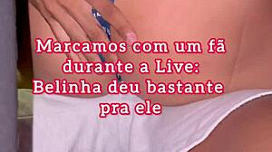 Belinha Caught Watching Live Fucked By Muscular Brazilian Cuckold Hubby