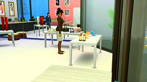 Cinderella Milf Spreads For Hardcore Anal In Heels And Stockings Shoe Store