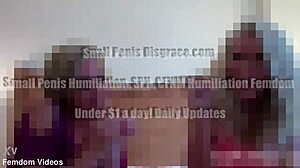 She laughs at my tiny penis gives sph femdom humiliation instructions pov