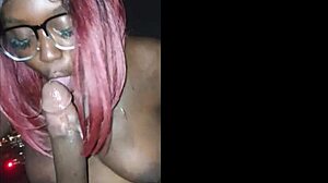 Redhead gags deep on huge black cock facial in sky suite