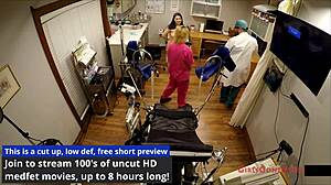 Tampa Uni Exam: Mina Moon's Big Tits Feet Tickled