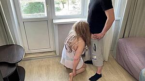 big ass milf shocked by sudden rough anal pounding