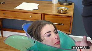 wacky teen butt hole stretched brutally in bizarre asylum therapy