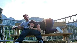 Chupando al Desconocido en la Montaña Brunette Latina