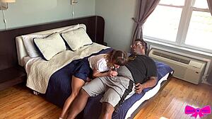 dakota marr's pigtail schoolgirl roleplay turns into bbc pounding coercion