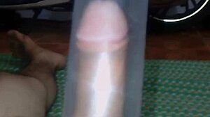 Tiny cock but she loves getting fucked hard!