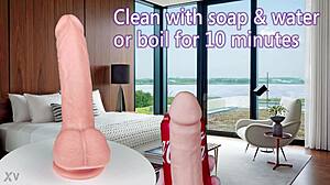 Fukena's Archer Realistic Dual Density Silicone Dildo Cock Toy.