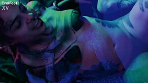 Imagine choking on her feet forever while she gags you as her slave goddess?