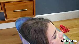 wacky teen butt hole stretched brutally in bizarre asylum therapy