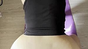 pov homemade amateur skirt socks ass sex gets passionate and real.