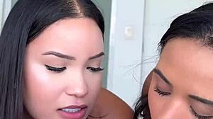 Asiatica lina nakamura shares bbc facial menage