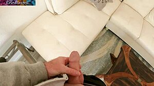 caught stroking to stepmom's big tits panties creampie dream