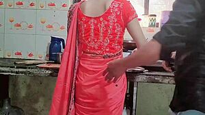 bhabhi what you doing in kitchen i wanna fuck you will you let me aunt homemade indian anal