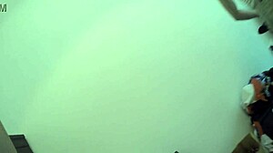 hot girls try-on haul turns lesbian miniskirt heels party?