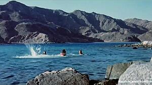 Lily Avidan and Tzila Karney as American Hippies in Israel 1972 Retro Film