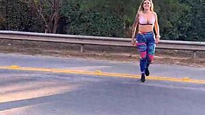 Prostitute corner blowjob discount leads to public wet titty bang?