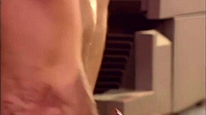 fucking secretary brittney skye blonde milf bent over desk table hard