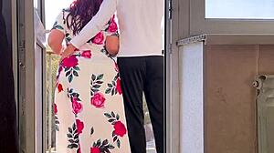 Stepson Invites Chilly Stepmom Indoors to Warm Up Gently