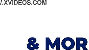 step-dad teases british redhead teen to hard orgasm edge