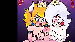 Bowsette And Boosalina Take Massive Facials In Super Hot Pov Action!