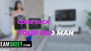 Iron-Fisted Step-Dad Punishes Reyna with Kinky Fisting and Screaming Submission