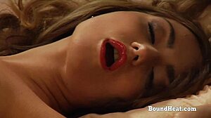 bondage lesbian slave spanked whipped big ass by mistress