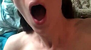 Pigtail wife deepthroats bends for doggystyle orgasm fuck?