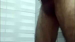 tucacheritocacheron jerks monster cock in shower waiting for hot neighbor milk explosion