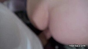 i rip clothes off perfect czech teen in mall then pov fuck her asshole