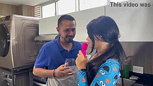 Plumber Fucks Me Hard In Pajamas Hubby Ignores!