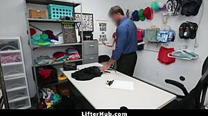 officer grills hijab shoplifter teen on her garage crime catch pov 🔥🚔