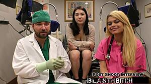 Mina moon sucks cock bends over gets fucked pov domination style