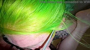 Asian Sissy Trap's Big Tits Throat Fucked Creampie Ride