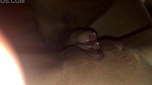 Skinny wet pussy squirts cum in homemade orgasm frenzy
