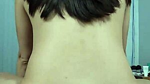 Her juicy vagina devours hard cock in desperate cowgirl ride