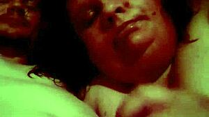 stepmom gives hot pov blowjob to son on sunday morning bath time