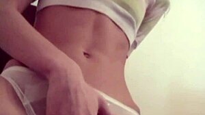 Brookeskye Fingers Her Tight Shaved Pussy Close