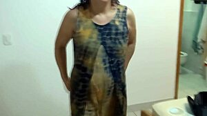 stepmom beach undress flash jerkoff taboo milf curves