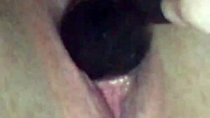playing with my wet pussy using toys gets me squirting everywhere 😜 solo fun babe 💦🔥