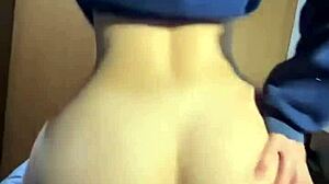 skinny girlfriend best reverse cowgirl dorm riding big ass passionate!