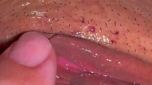 Amateur Shaved Pussy Close-Up 310 Days Post-Virginity