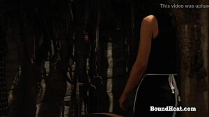 Sophie Submits to Lezdom Maid Whipping for Obedience