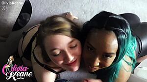 Two British Teens Suck Cock In Costume Party