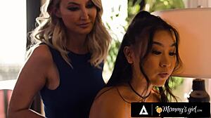 😈 kimmy kimm teases kendra james' wet pussy... part 1&2! 👅💦