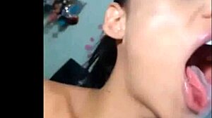 Sexy ladyboy cums in glass and drinks every drop on tscamdolls com