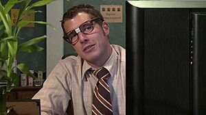 allie and tia dive into steamy office threesome action