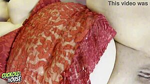 casada's fat ass gets gangbanged by hubby's friends while he watches cuckold